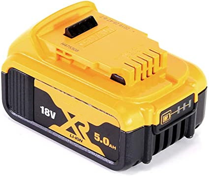 DEWALT DCB184-XJ XR Lithium-Ion Battery, 5Ah, 18V, 20cm x 20cm x 20cm, Pack of 2