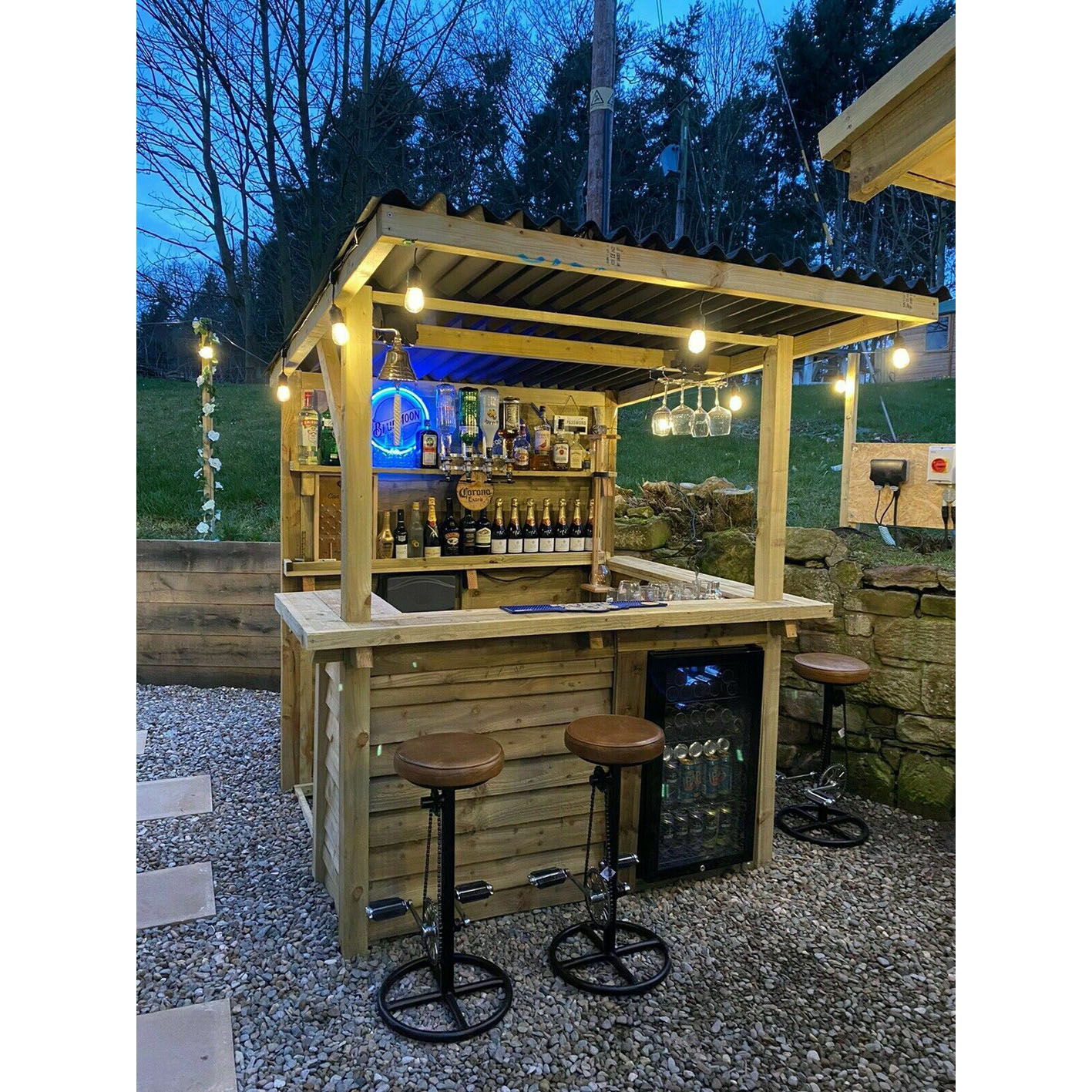 Garden Bar - Outdoor Home Wooden Bar Kit