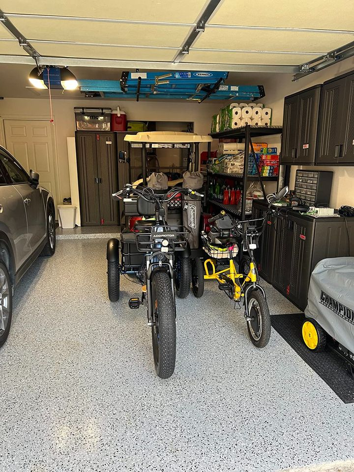 Electric Fat Trike 750W Motor & 48V Lithium Rechargeable Battery - Etrike 24 Inch Fat Tire