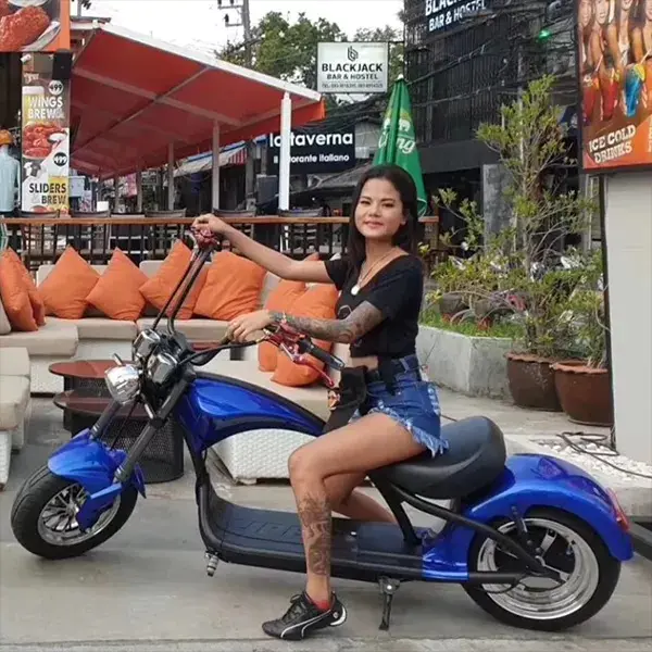 Electric car Prince car scooter wide tire lithium battery car big tire modified motorcycle