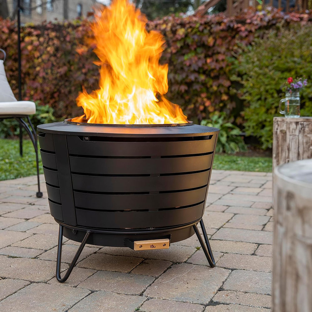 TIKI Brand Smoke Free Patio Fire Pit