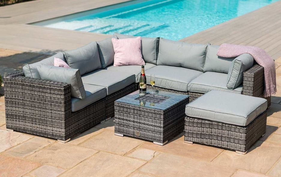 LONDON CORNER GROUP - WITH ICE BUCKET COFFEE TABLE