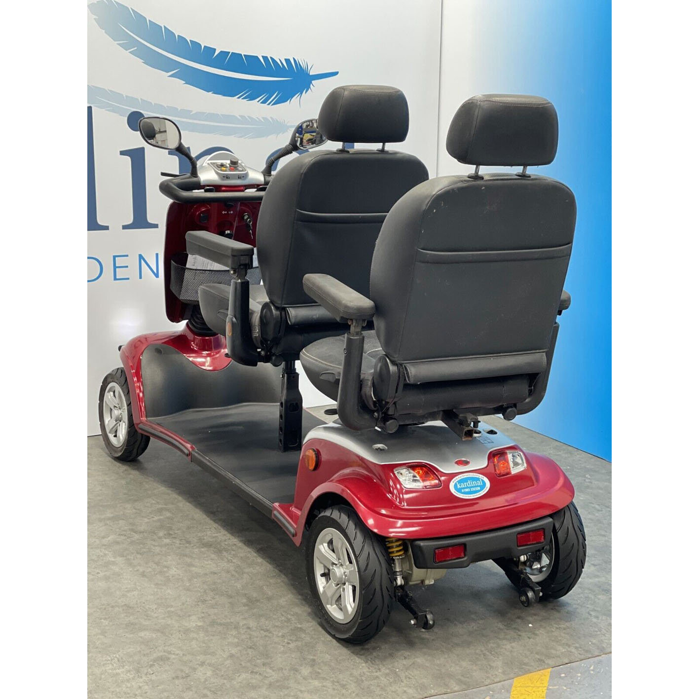 Kymco Tandem 8mph Two Seater Mobility Scooter - Preowned/Used