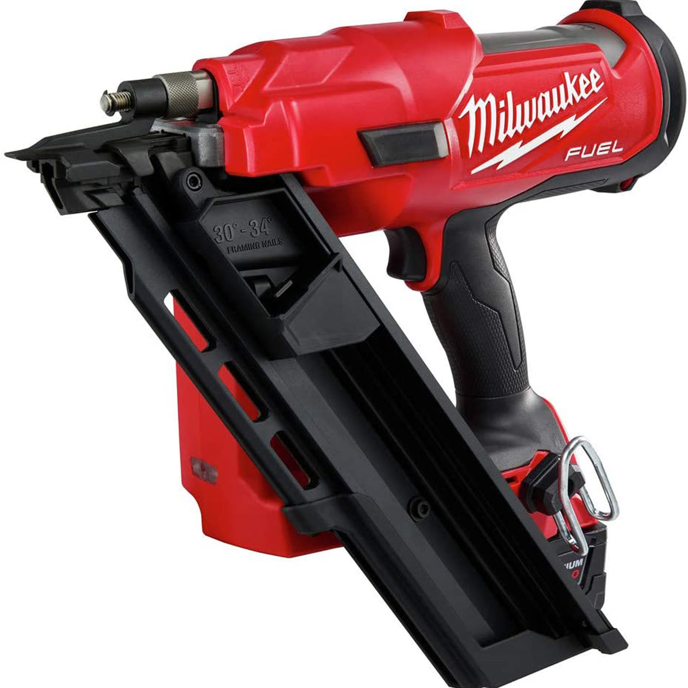Milwaukee 2745-21 M18 FUEL 30-Degree Cordless Framing Nailer Kit (5 Ah)