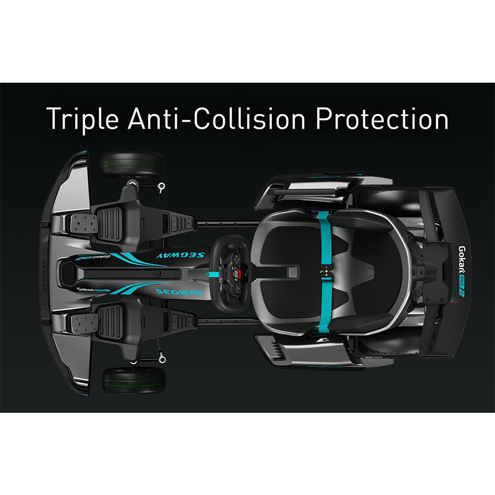 Segway Ninebot Gokart Pro and Gokart Pro 2 - High-Speed Racing and Immersive Gaming Combo for Ages 14+, Up to 15.5 Miles