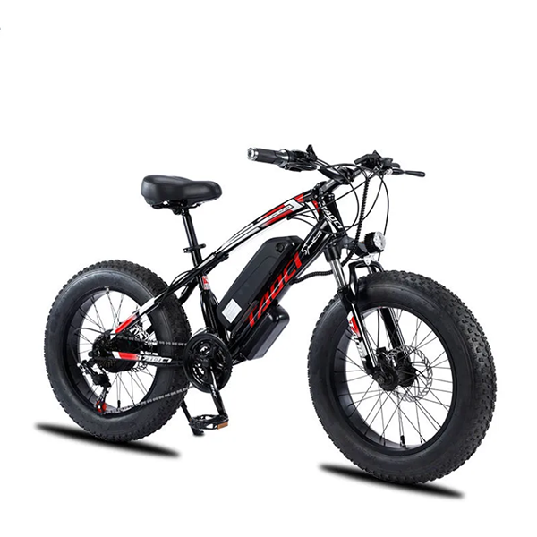Electric-assist mountain bike long-life lithium battery snow electric vehicle student 20-inch variable speed bicycle