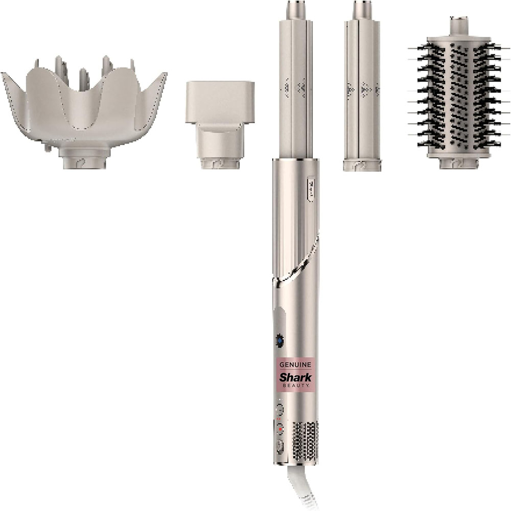 Shark HD435 FlexStyle Air Styling & Drying System, Powerful Hair Blow Dryer & Multi-Styler