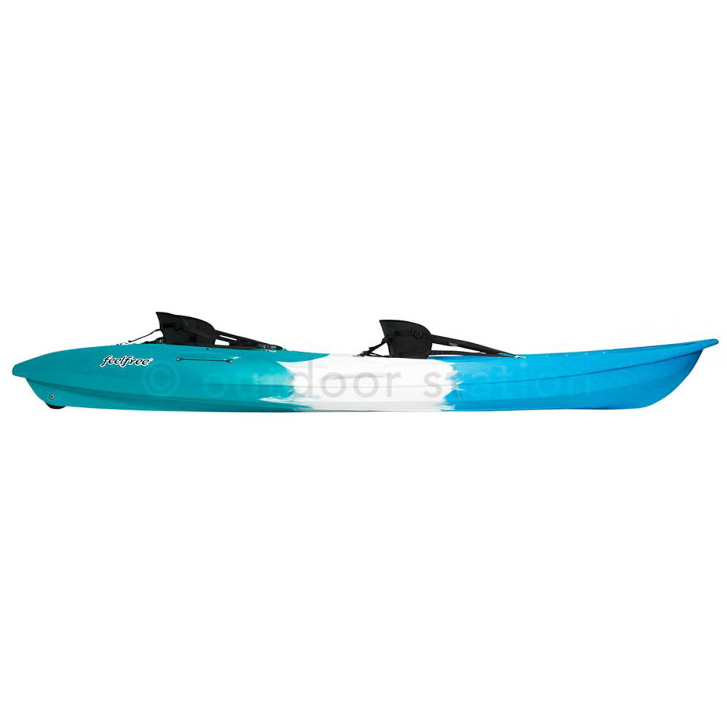 Recreational sit on top kayak Feelfree Gemini Field & Stream
