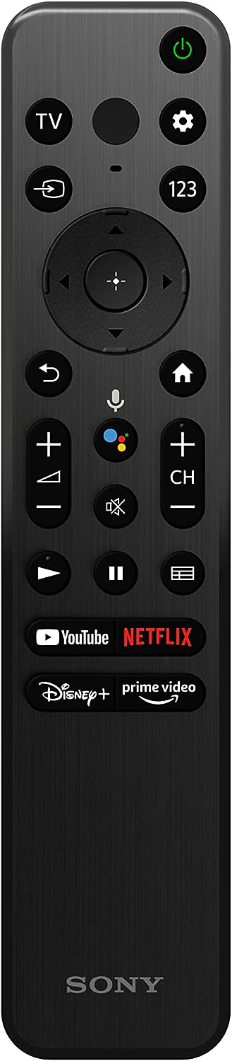 Sony BRAVIA KD-65X80K - 65-inch - LCD - 4K Ultra HD (UHD) - High Dynamic Range (HDR) - Google TV - (Black, 2022 model)