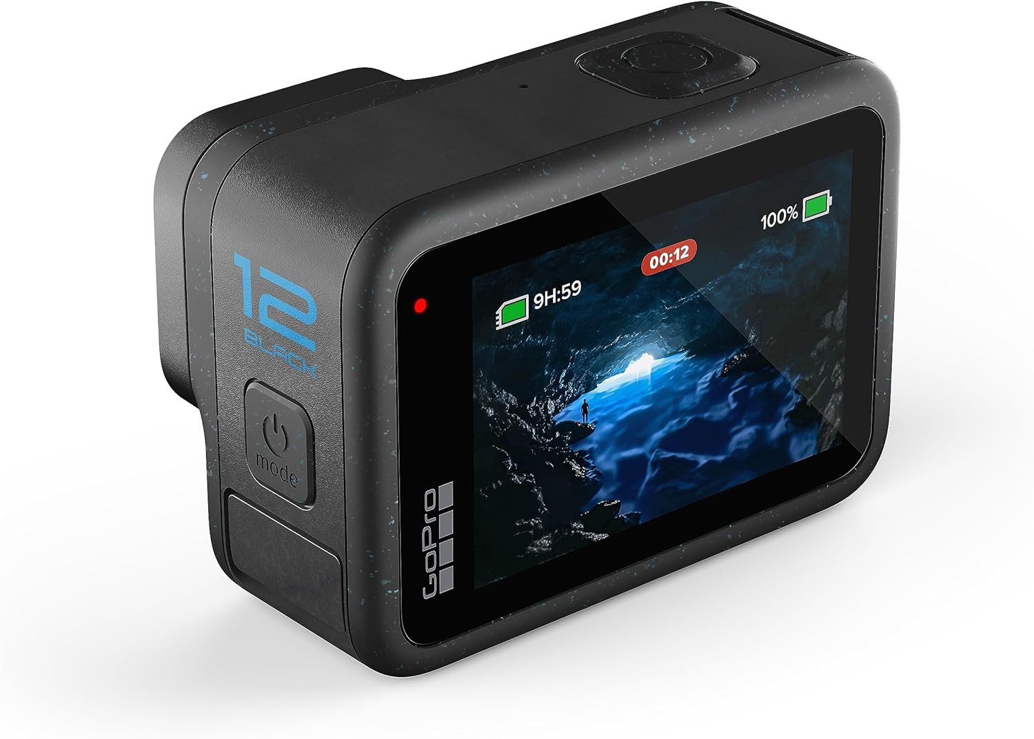 GoPro HERO12 Black - Waterproof Action Camera with 5.3K60 Ultra HD Video, 27MP Photos, HDR, 1/1.9