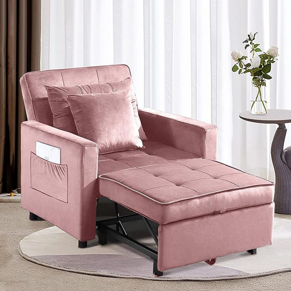 XSPRACER  Convertible Sleeper Chair Bed 3 in 1