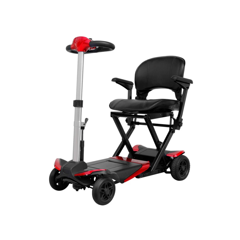 SOLAX 4-Wheel Remote Control Folding Mobility Scooter-2022